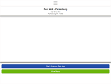 Tablet Screenshot of fastwokparkesburg.com